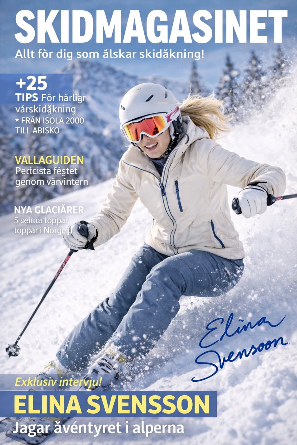 スキー🎿マガジン表紙 | の人気AIイラスト・グラビア