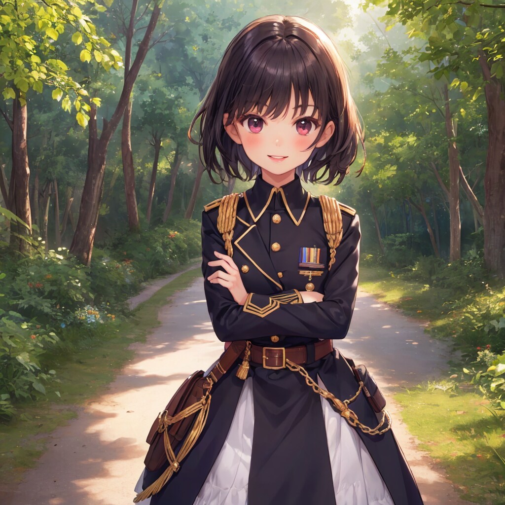 軍服女子