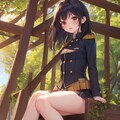 軍服女子 3枚目