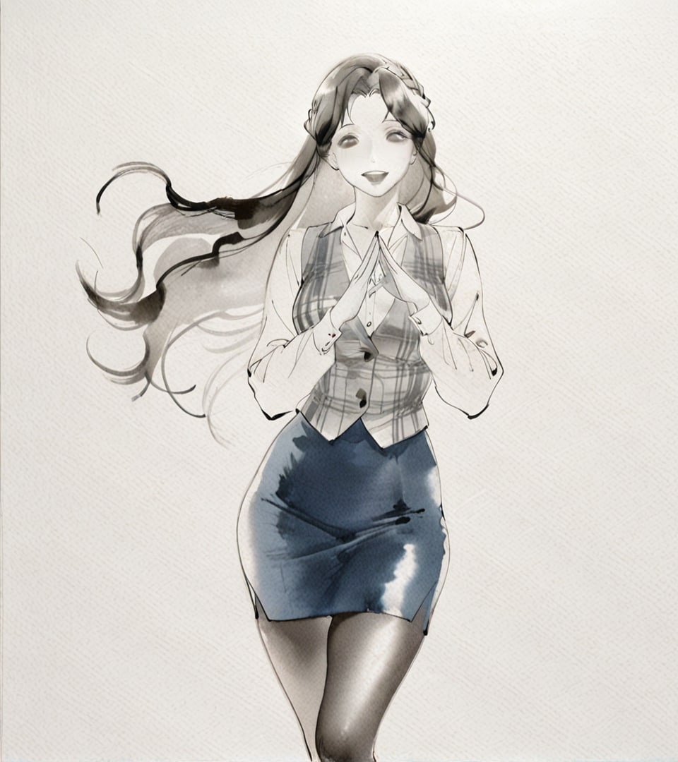 90年代風制服OL | の人気AIイラスト・グラビア