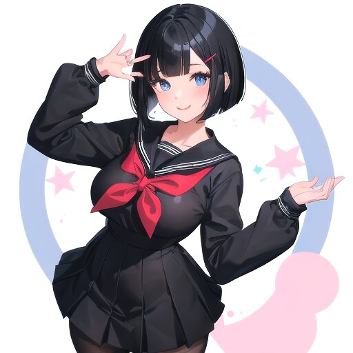 謎ポーズ | の人気AIイラスト・グラビア
