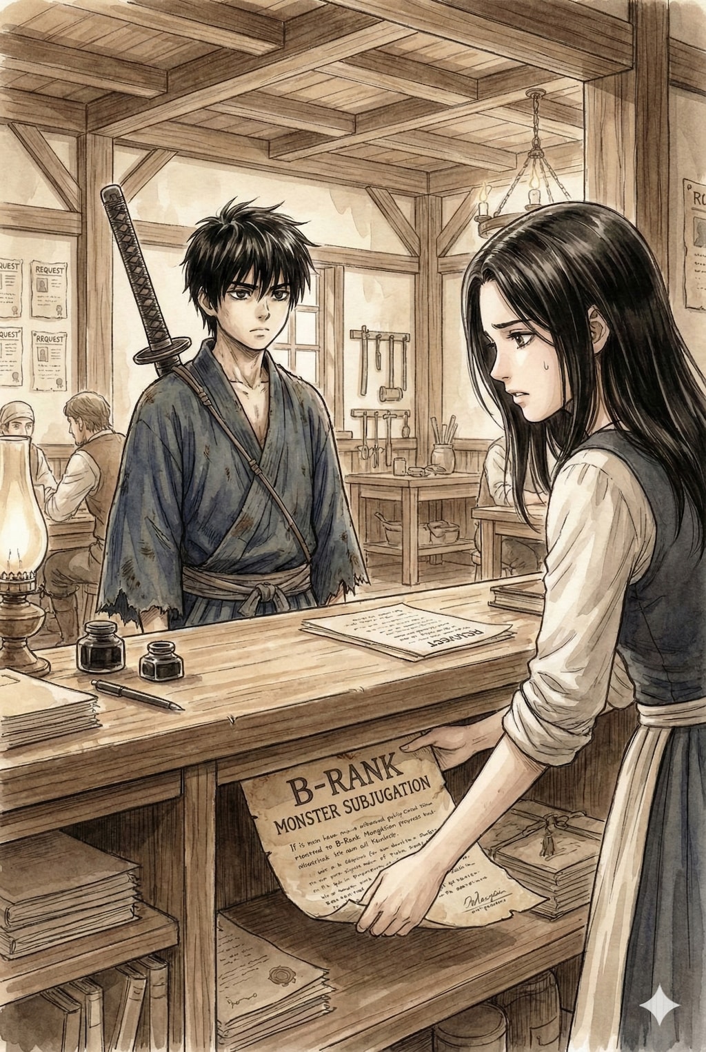 特に深く〜のやつ。優しい嘘と残酷な嘘。「こんな田舎に高難易度クエストはないの…」「俺たちが連れてってやるよ」