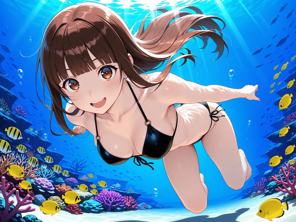水中詰め合わせ よその子ちゃんＸ(クロス) メグナナ親子とウズリポちゃんと彩翔ちゃん編