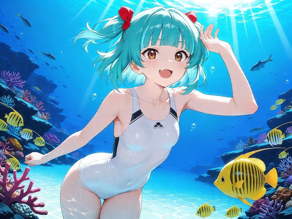 水中詰め合わせ よその子ちゃんＸ(クロス) メグナナ親子とウズリポちゃんと彩翔ちゃん編