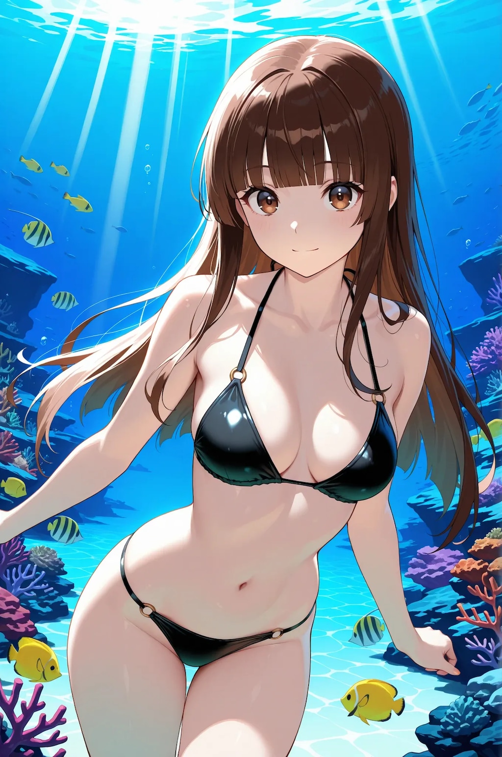 水中詰め合わせ よその子ちゃんＸ(クロス) メグナナ親子とウズリポちゃんと彩翔ちゃん編