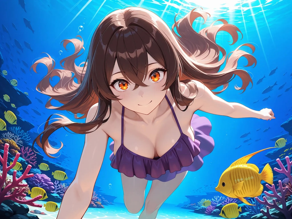 水中詰め合わせ よその子ちゃんＸ(クロス) メグナナ親子とウズリポちゃんと彩翔ちゃん編