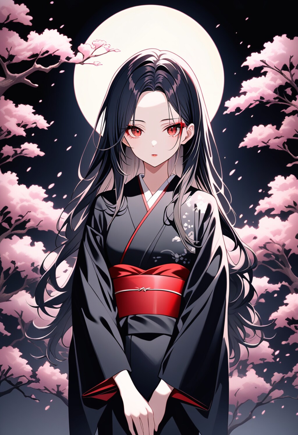 夜桜と新キャラ