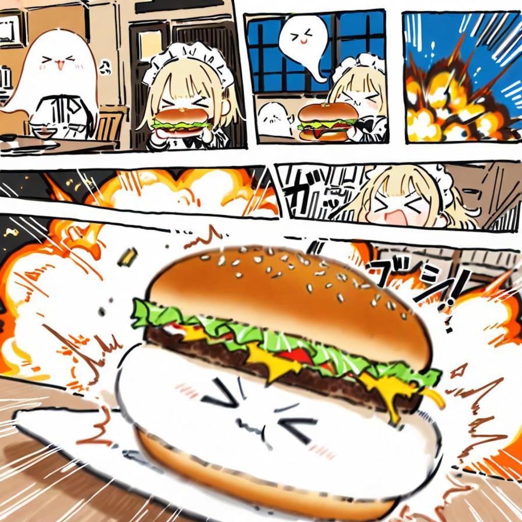 食 は パ ゥ ア ー 、パ ゥ ア ー は 食 🍔💥💥💥