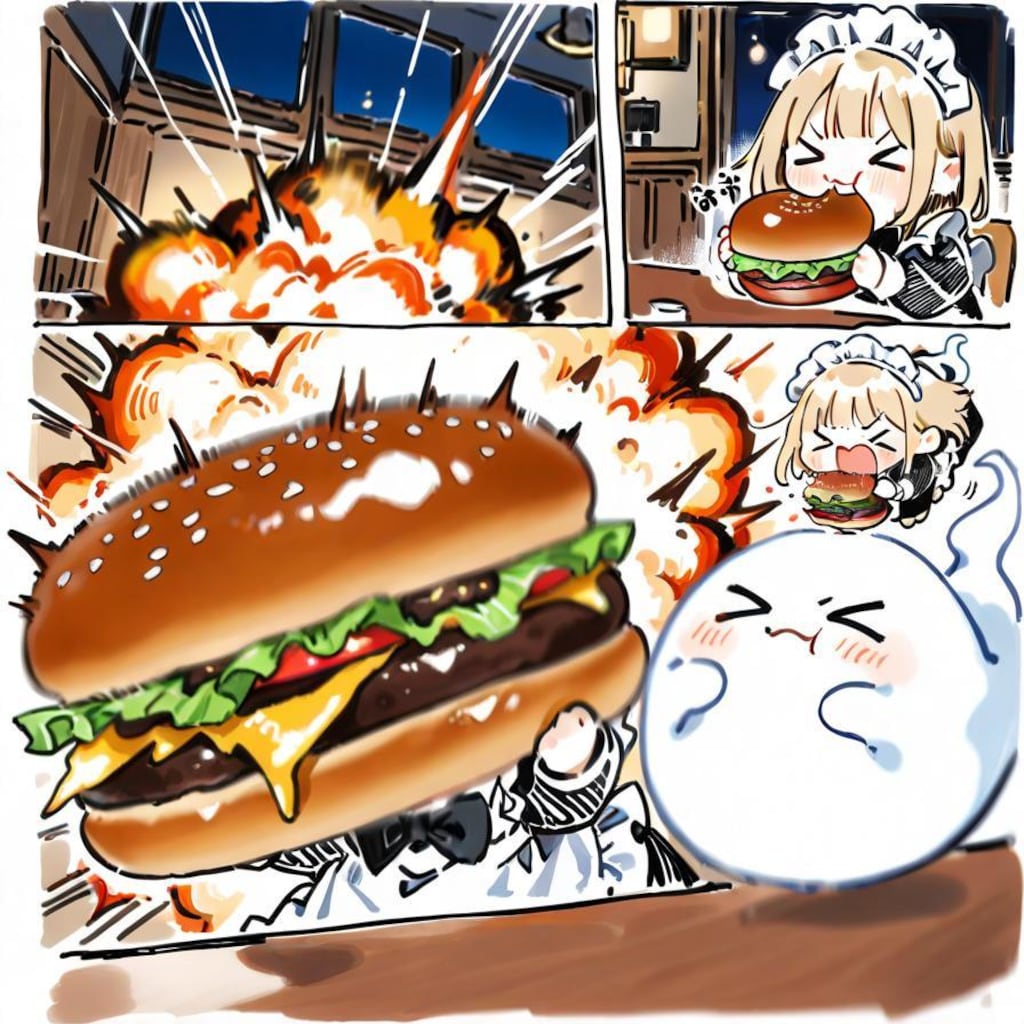 食 は パ ゥ ア ー 、パ ゥ ア ー は 食 🍔💥💥💥