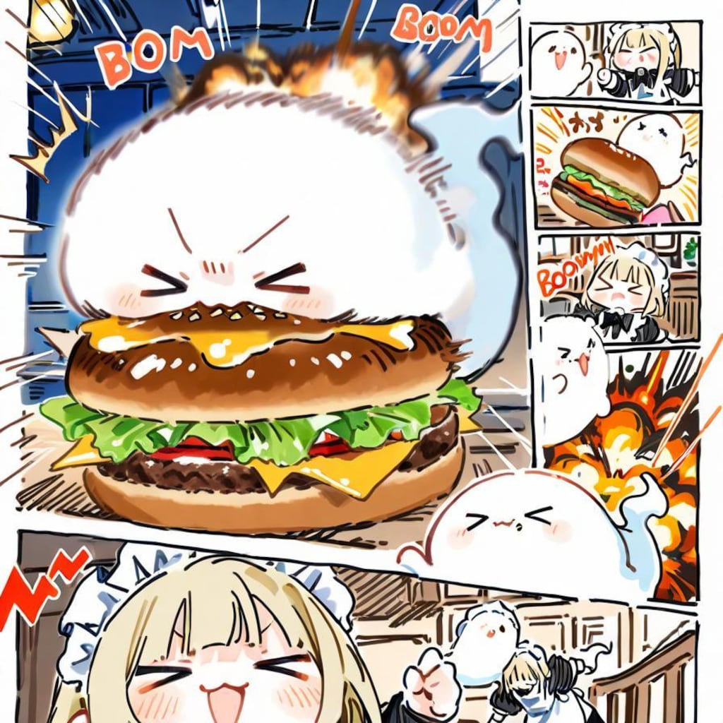 食 は パ ゥ ア ー 、パ ゥ ア ー は 食 🍔💥💥💥
