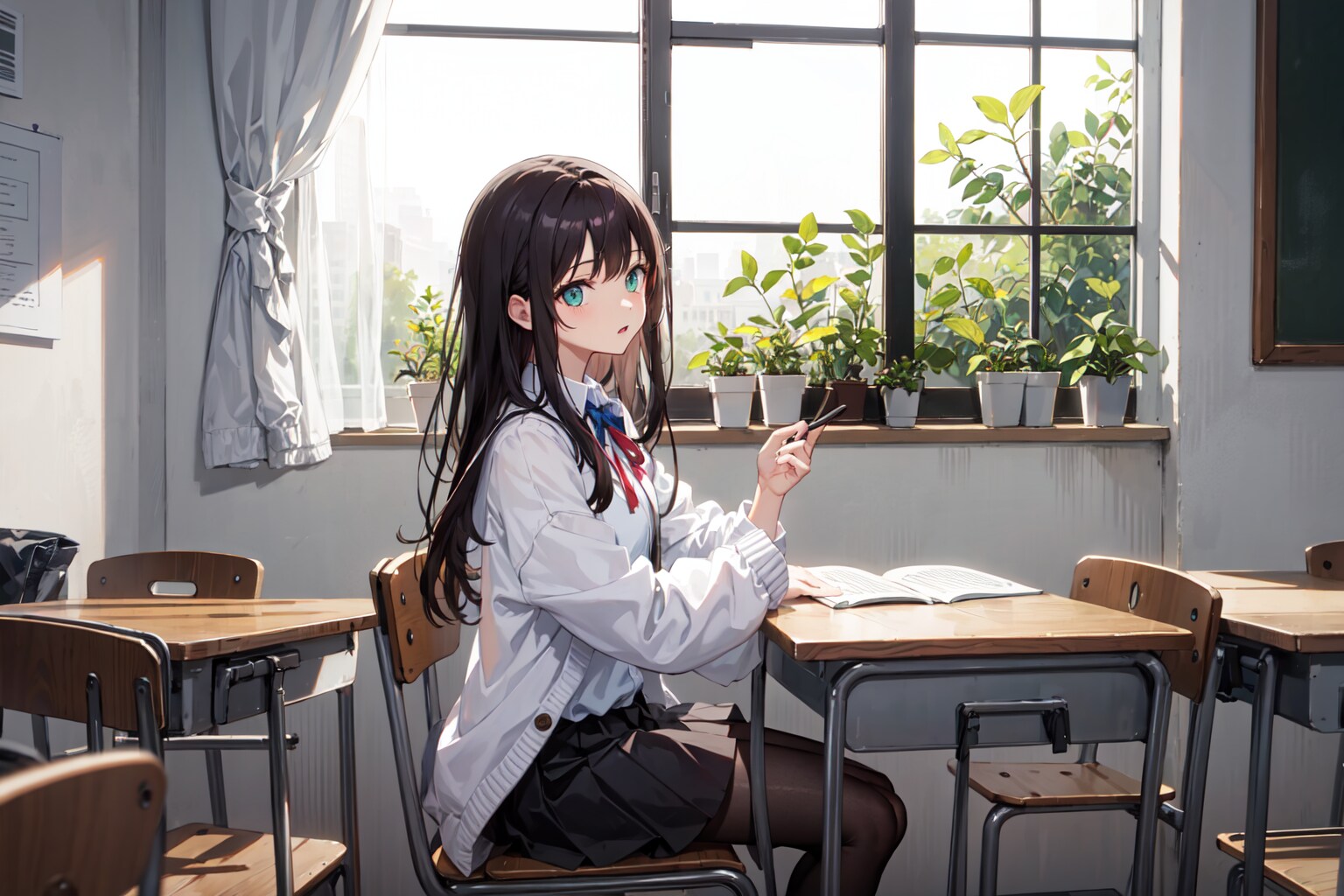 きょとん顔
