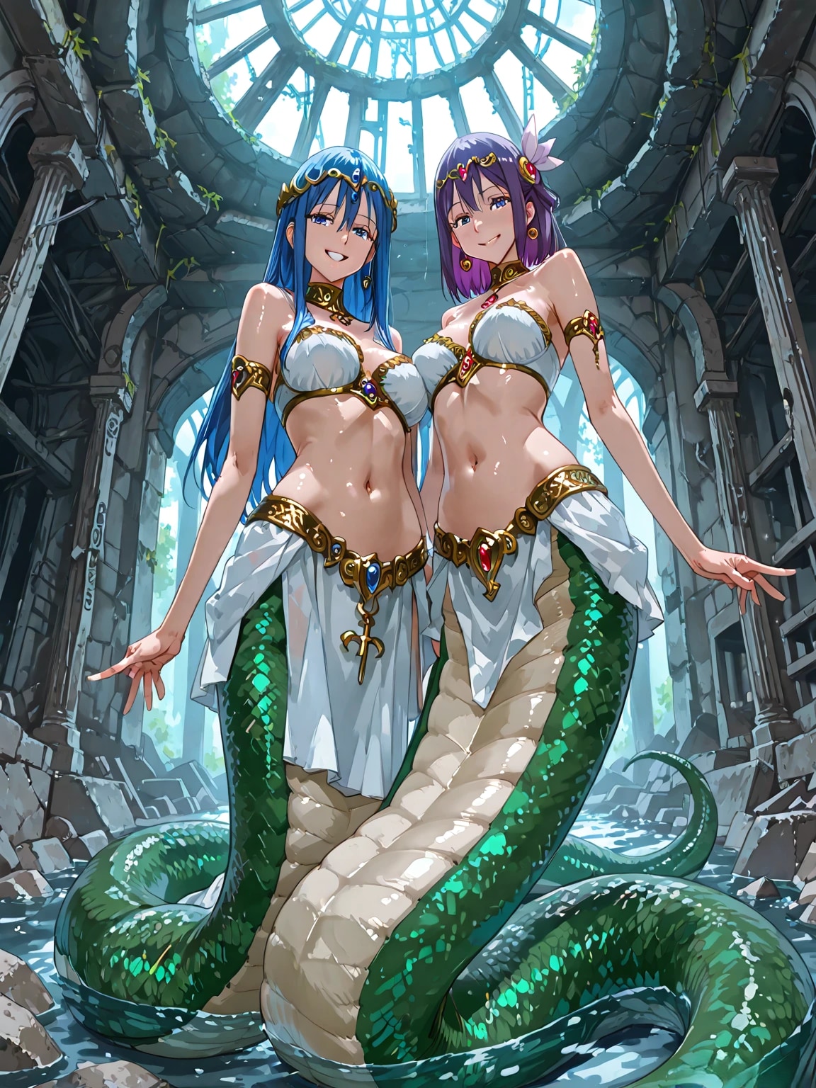 ２人のラミア