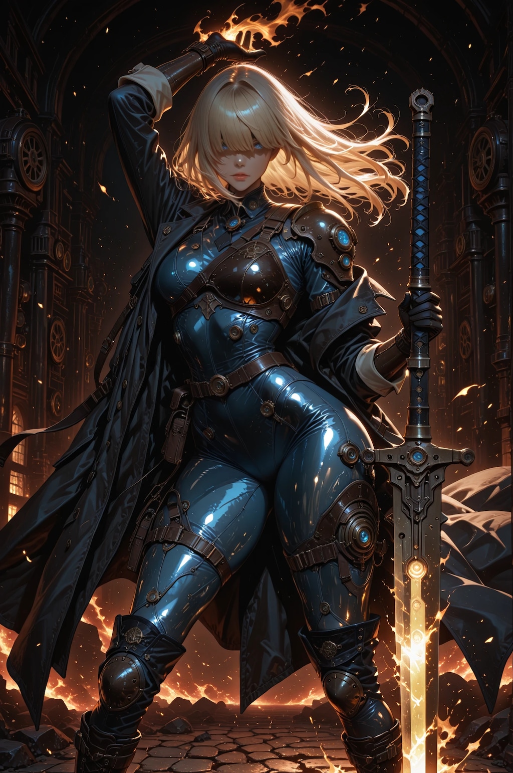 カッコいい女剣士