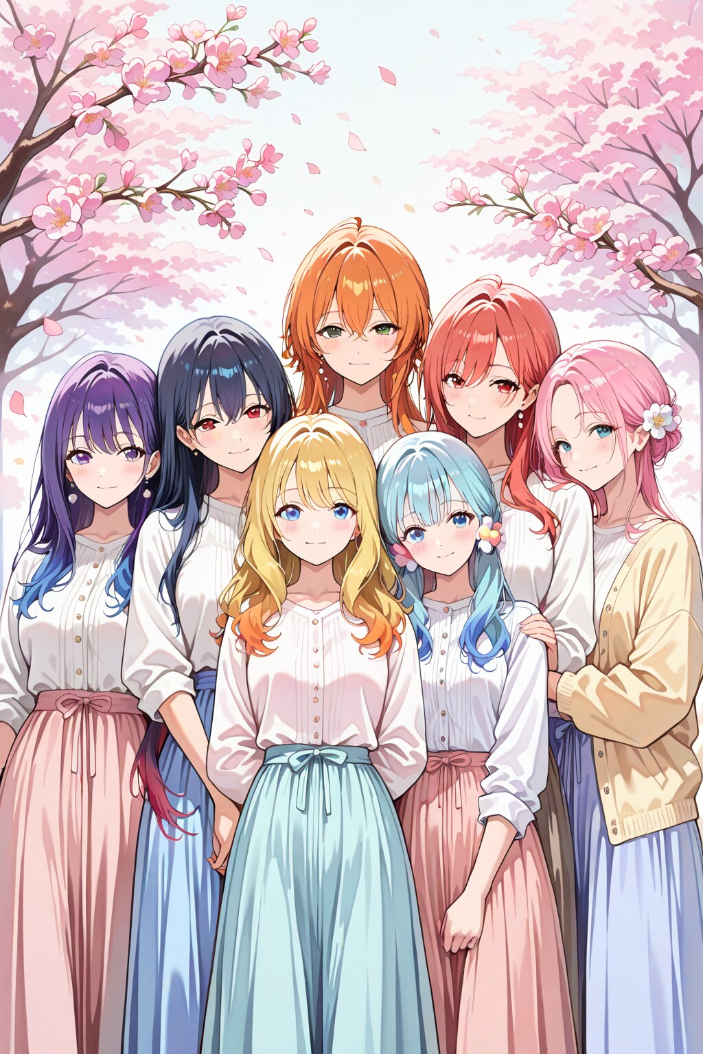お花見の記念に