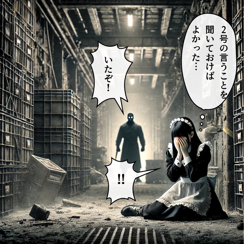 メイド1号の大ピンチ