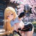 先生だって花見したい 3枚目