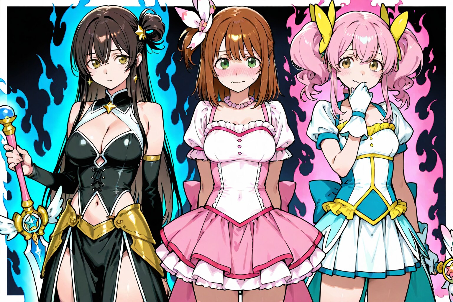 ３人の魔法少女（DAISYお試し）