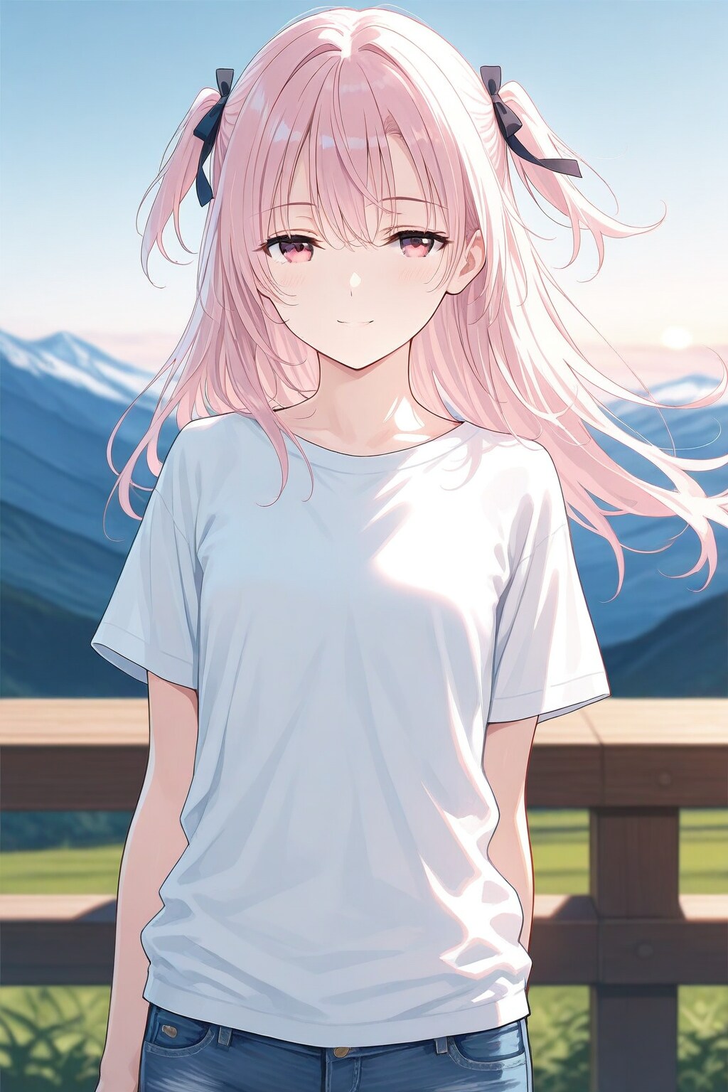 おはようございます！（山とJK）