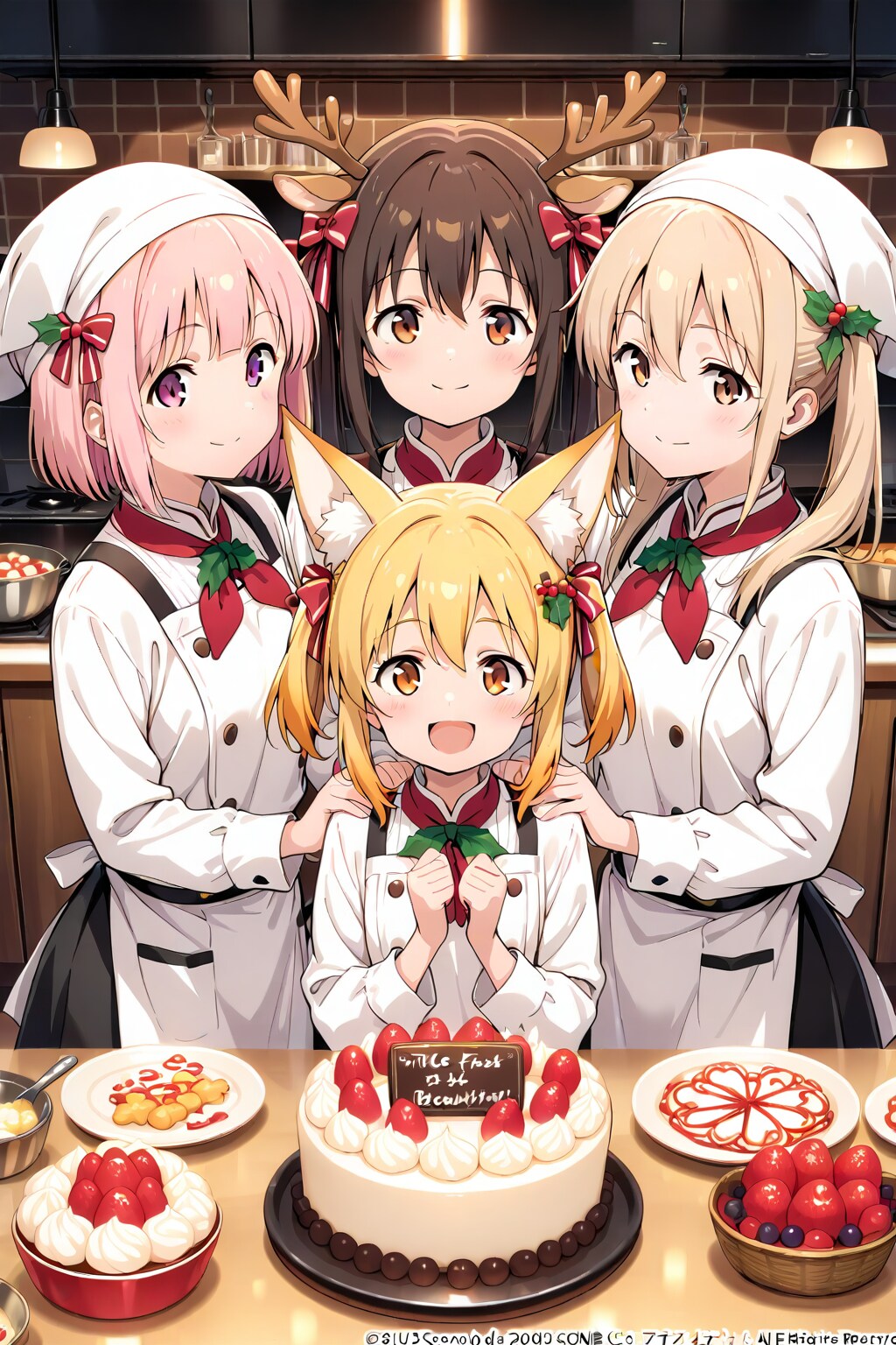 ふぉくしーガールちゃん（ケーキづくり）
