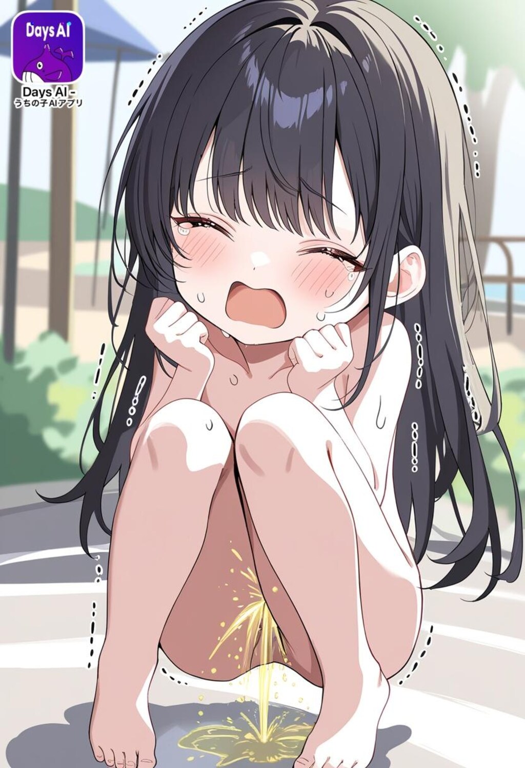 【ミニ小説】水遊び中の幼女