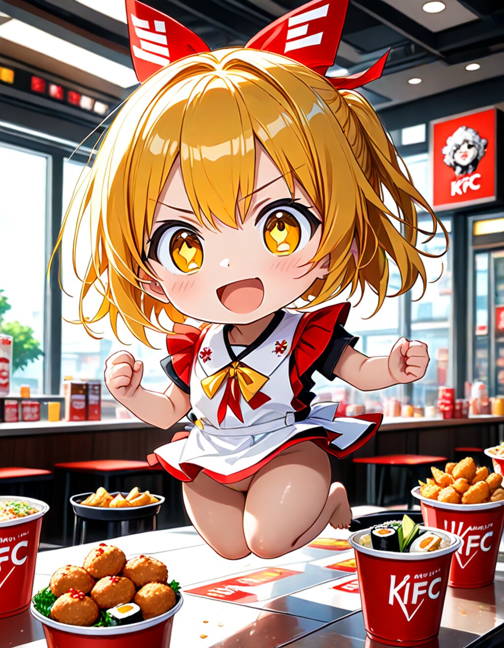 ラッシャイ！カラアゲ食うよな？