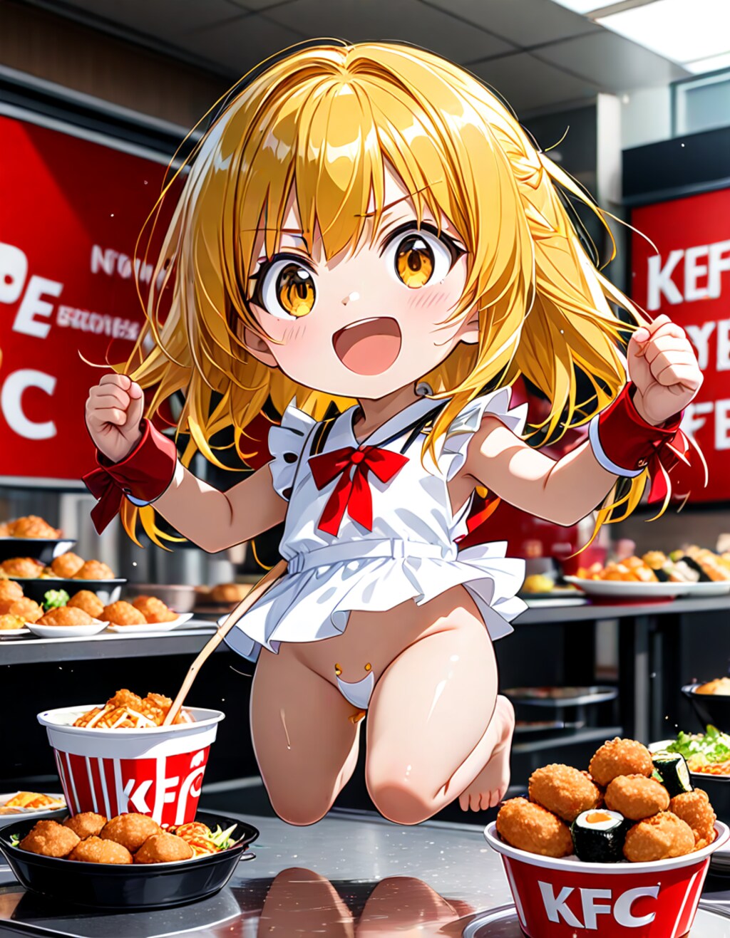 ラッシャイ！カラアゲ食うよな？