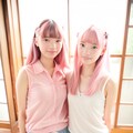 ピンク二人 2枚目