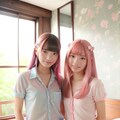 ピンク二人 7枚目