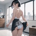 休日出勤中の彼女(誘惑しないで〜) 9枚目