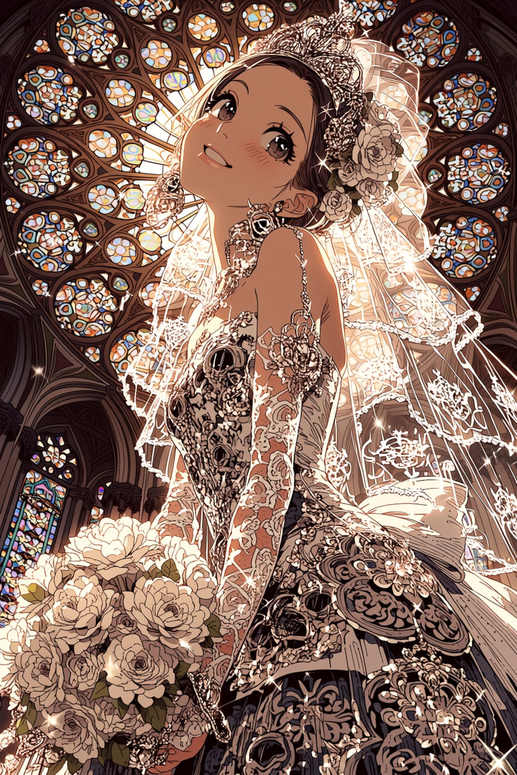夕暮れの花嫁