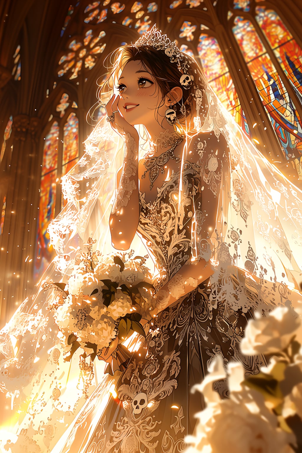夕暮れの花嫁