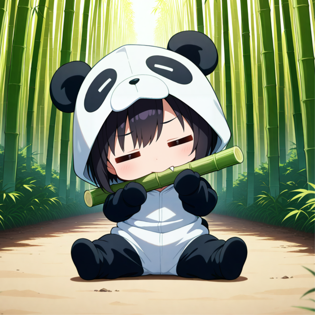 コレ笹じゃなくて竹だ。