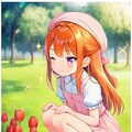 ✨🌸 うちの子たちの春色コーデ 🌸✨ 4枚目