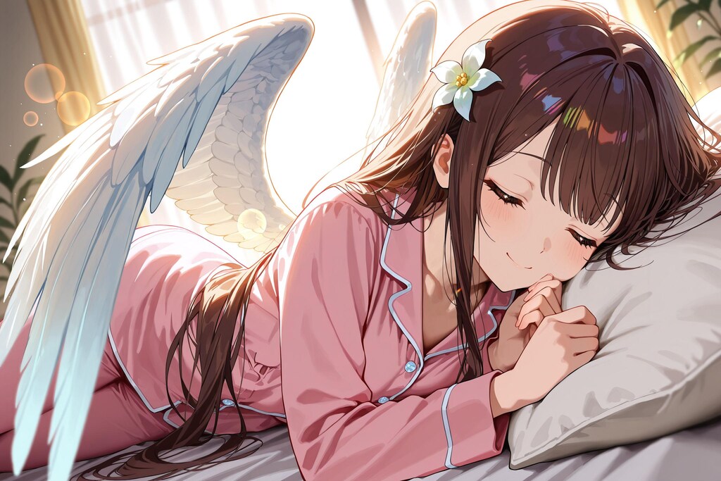 天使さん休憩中