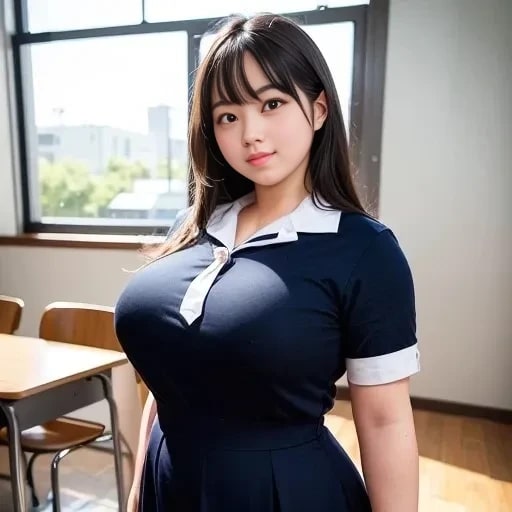 教室の巨乳JK.2