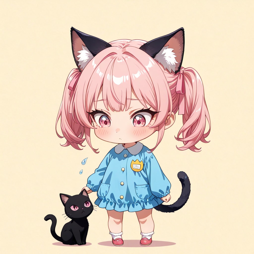 フェーレ(にゃのん)園児時代 | の人気AIイラスト・グラビア