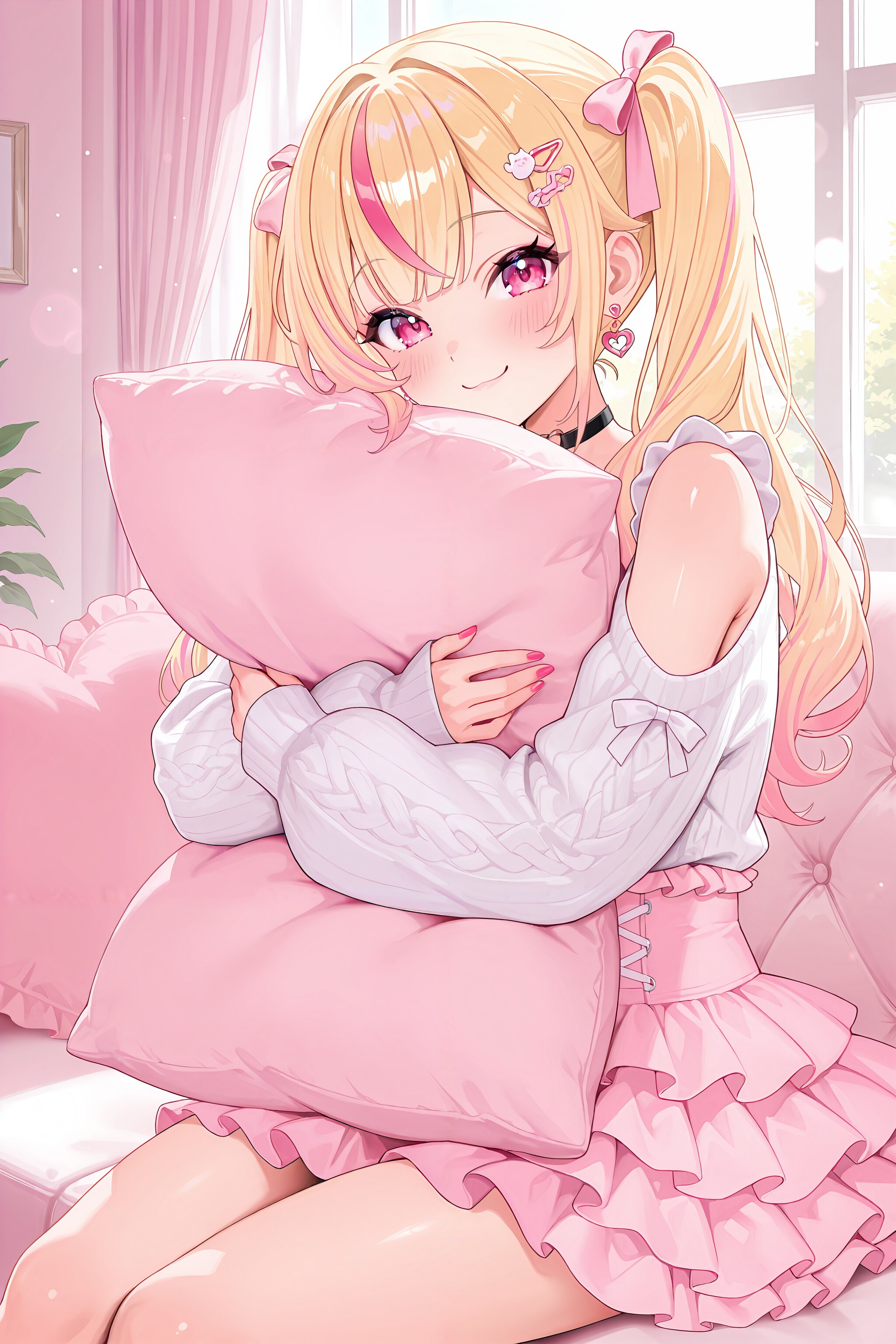 ふわふわ、ぎゅっ。