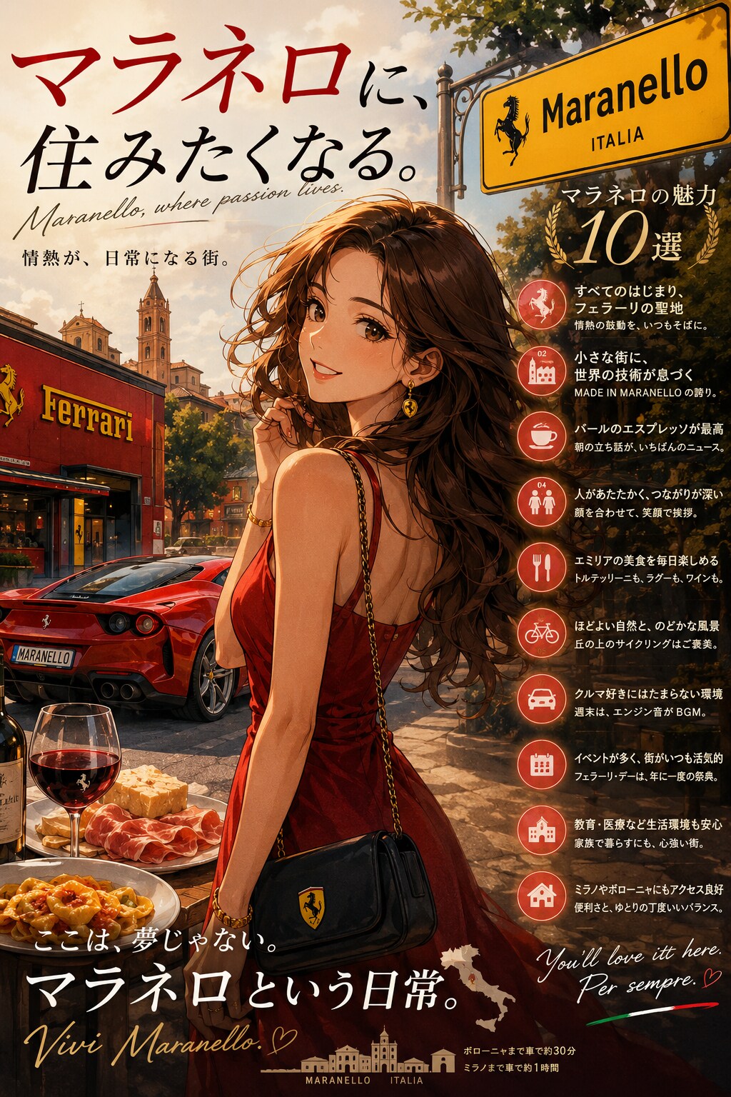フェラーリのお膝元