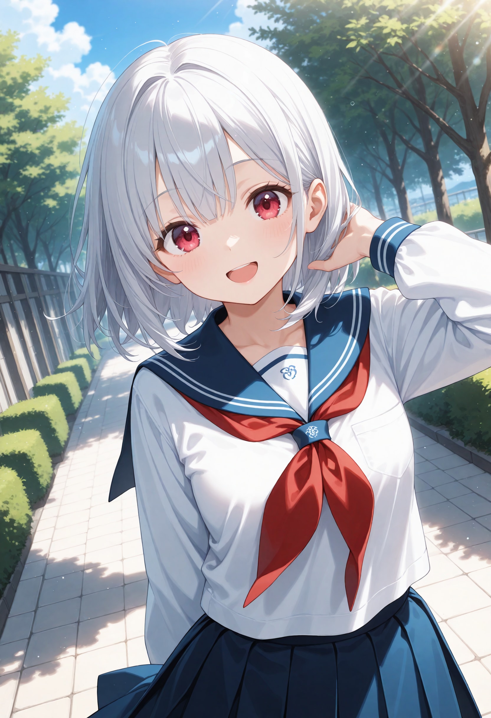 制服1girlちゃん10 | の人気AIイラスト・グラビア