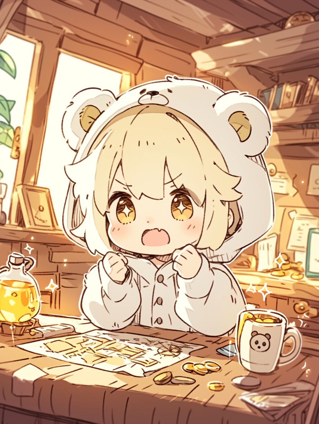 くま娘✖︎海賊②🐾