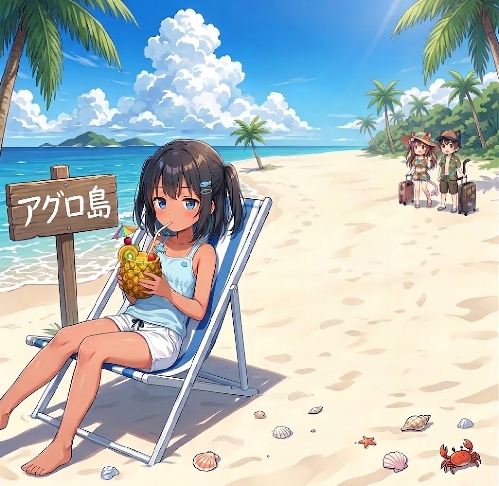 (と)こなつの島 | の人気AIイラスト・グラビア