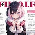 冬コーデファッション雑誌風のアレ 9枚目