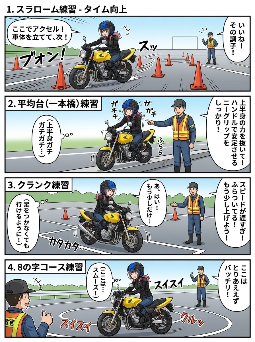 Sumiちゃん普通二輪免許への道⑥ | の人気AIイラスト・グラビア