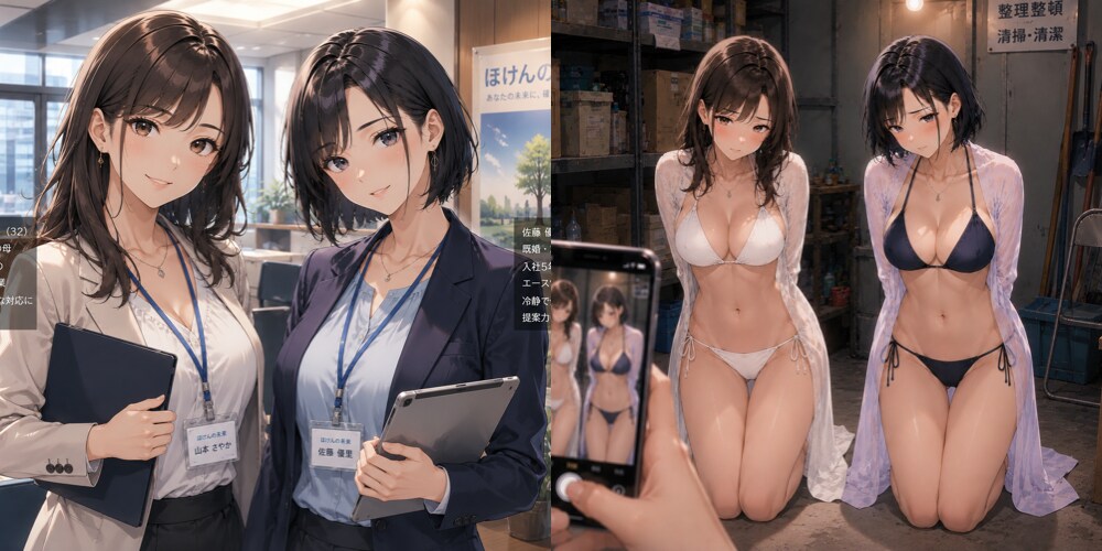 これがこう（保険外交員）