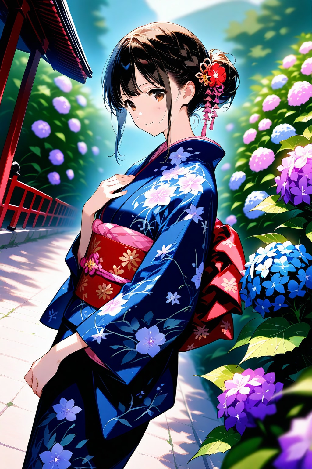 GRYPHONで着物おねえさん　250601 | の人気AIイラスト・グラビア