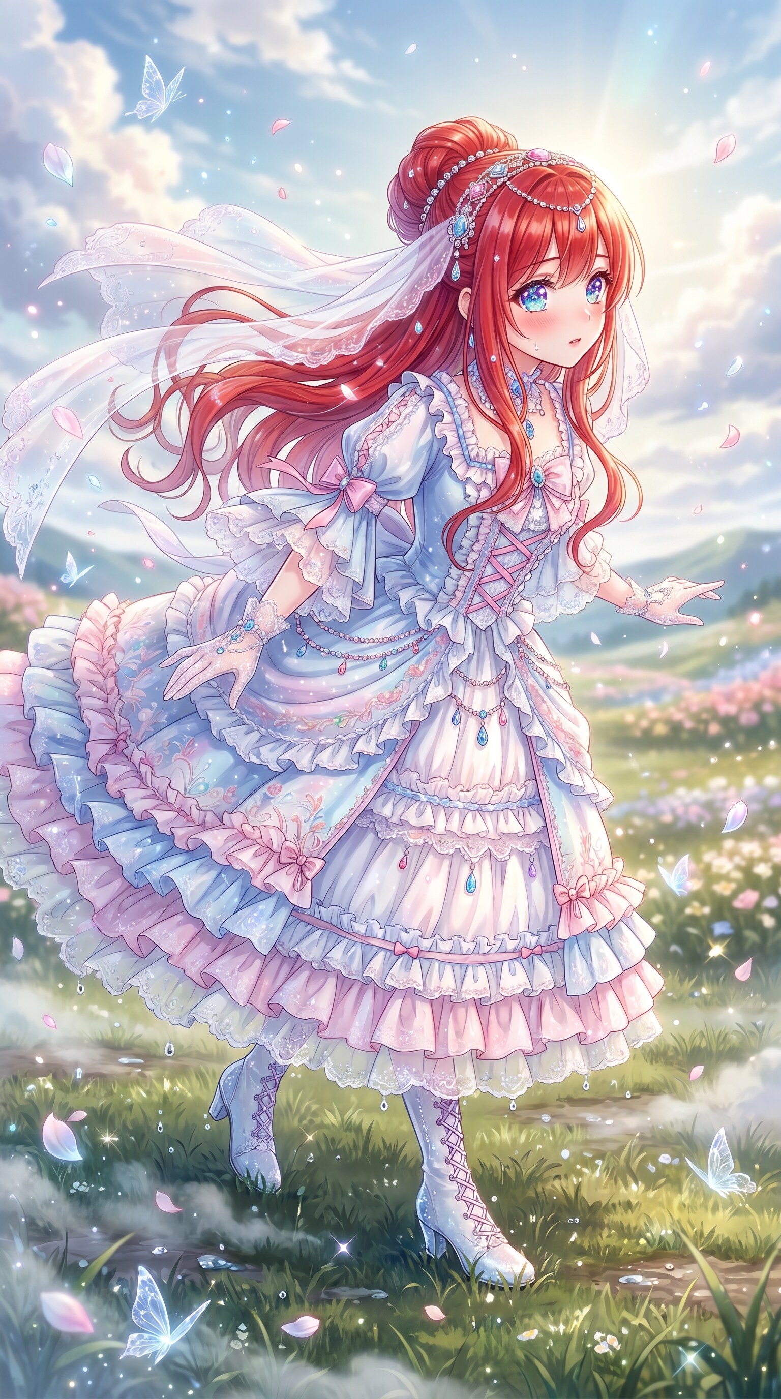 蒼紗礼装の静謐