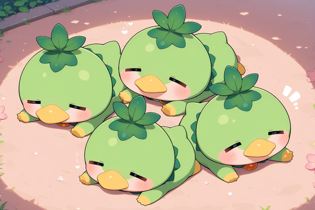 いろんなチビかっぱ