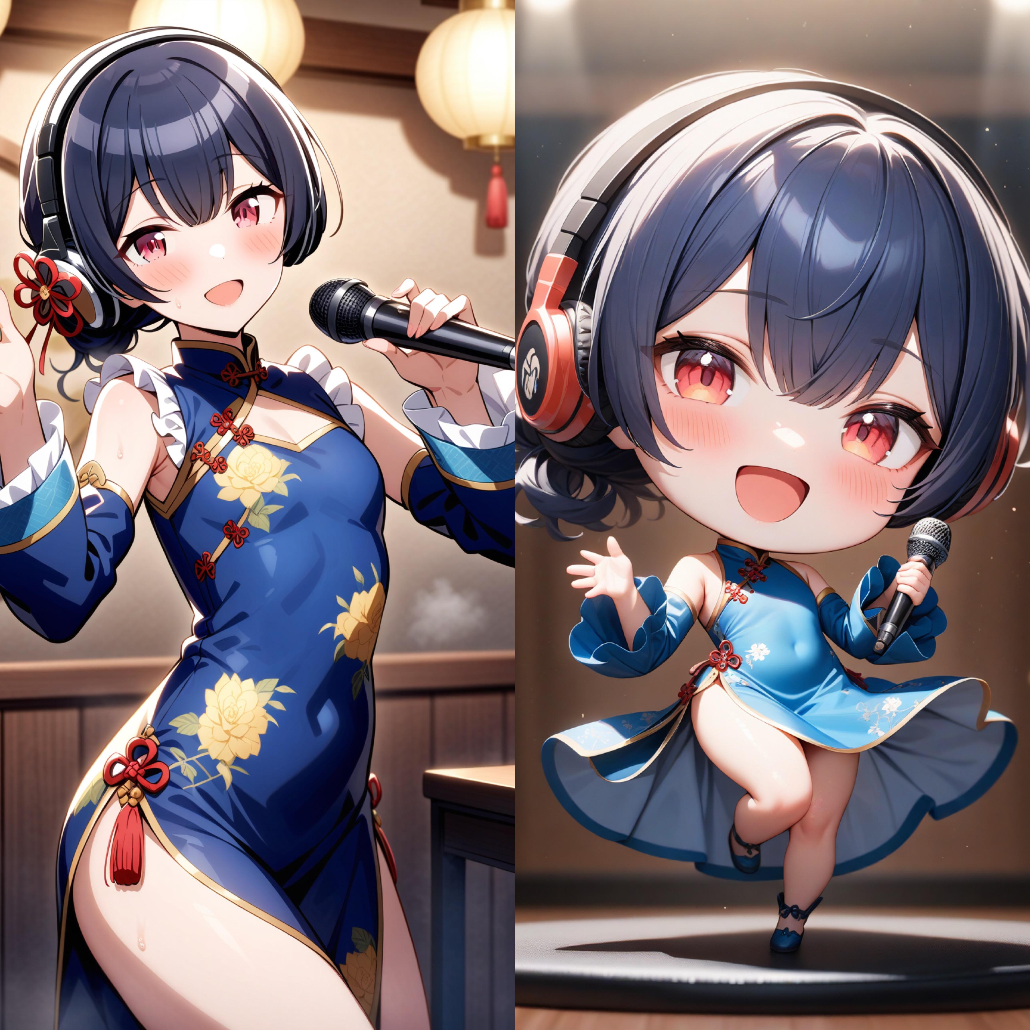 杜野凛世チャイナドレス