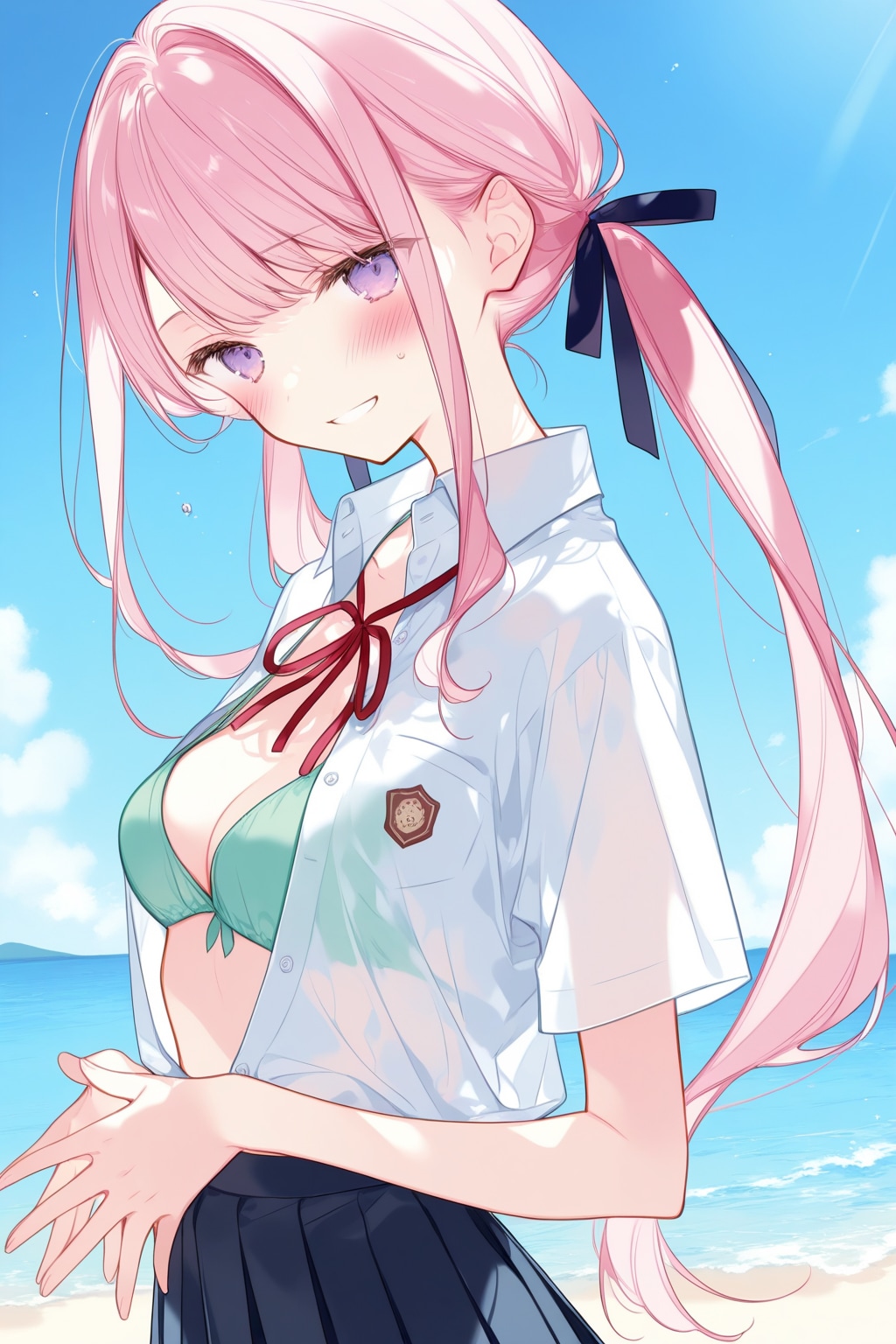 うちの子、水着を着てたらしい