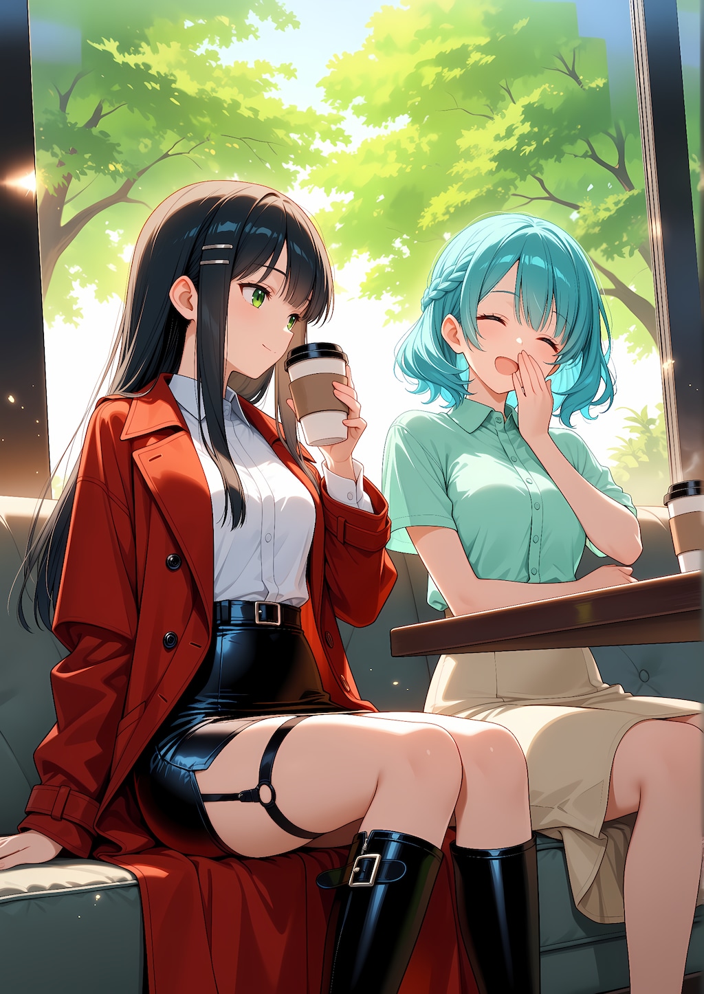 蘆名悠希さんとカフェ